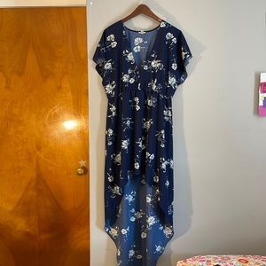 Ecote’ dress. Blue with flowers